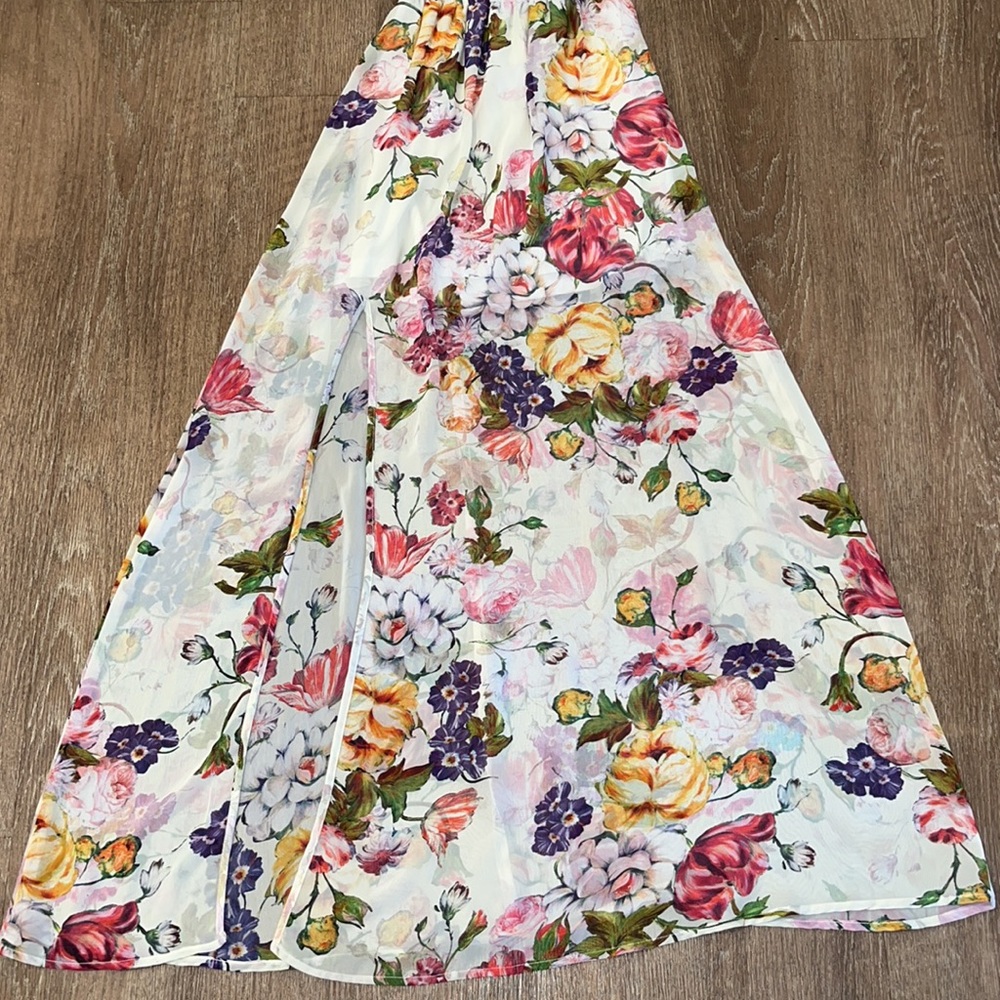 Show Me Your Mumu Heather Halter Dress ~ in Best Friend Floral - Picture 6 of 13